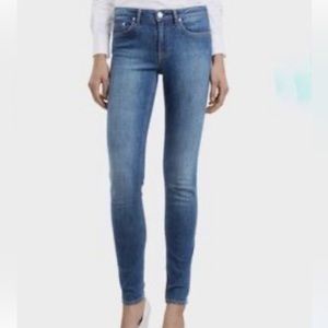Acne skin 5 mid-blue jeans